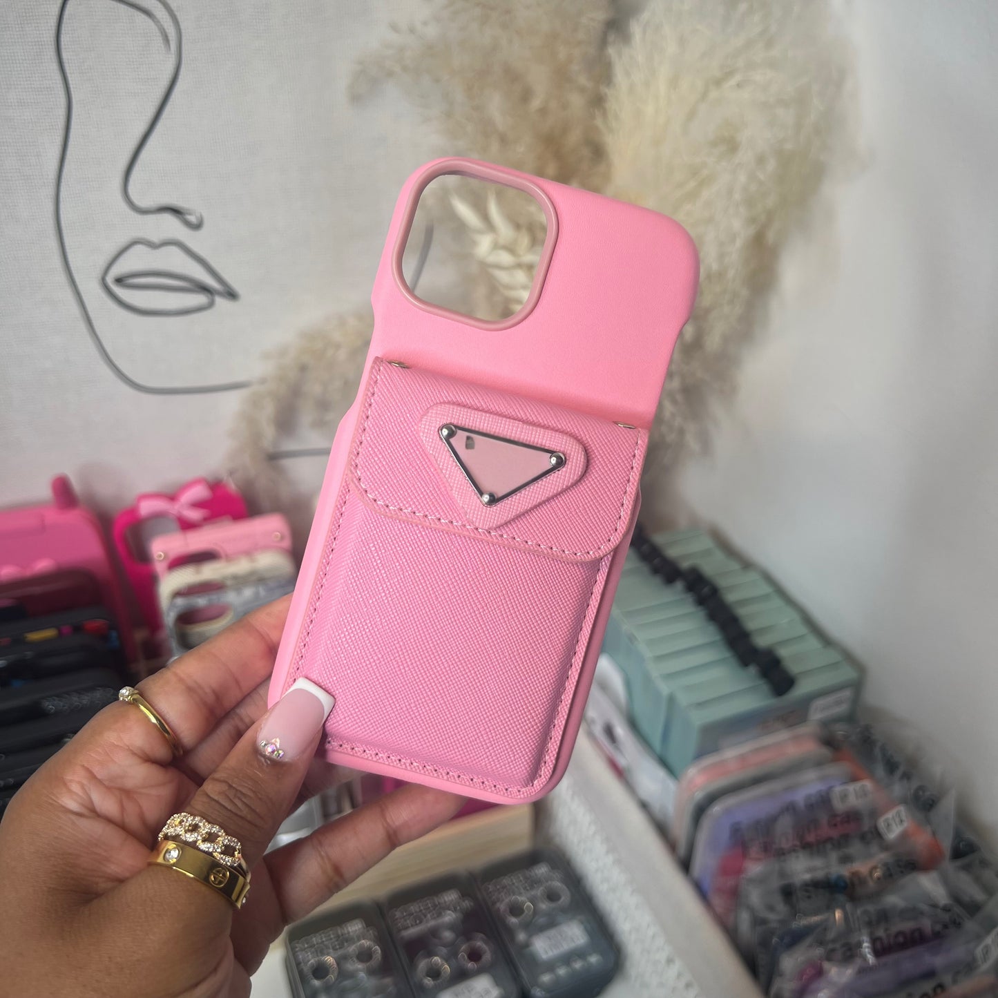 Pink PA Wallet Case