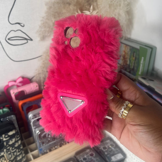 Pink Fluffy Case