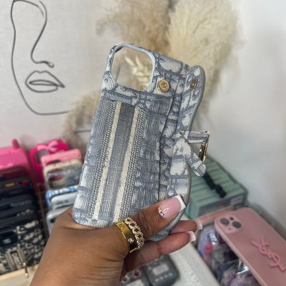 Grey Saddle Case